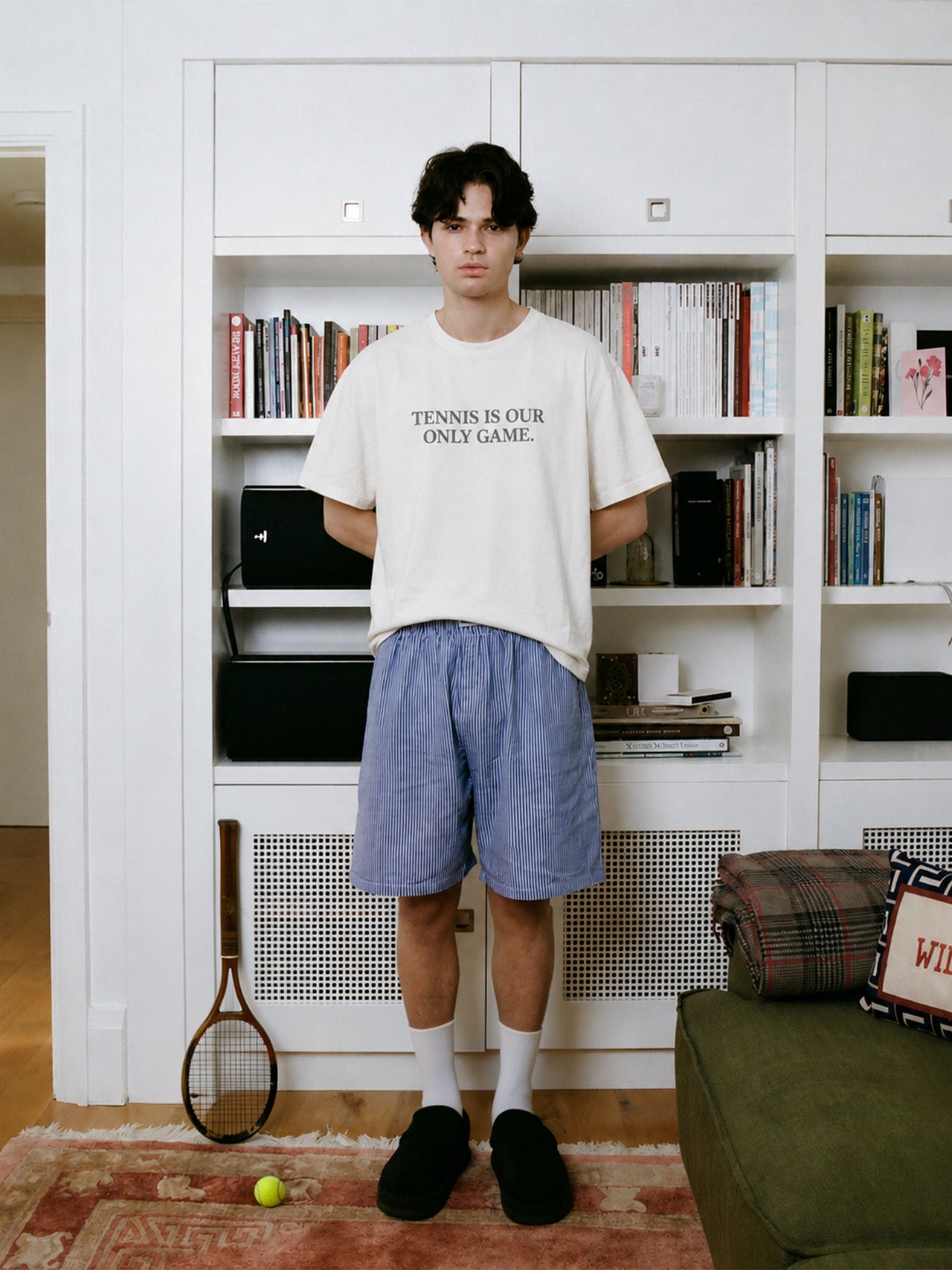 "TENNIS IS OUR ONLY GAME" TEE